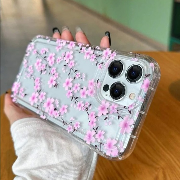 ⚠️Clearance iPhone 14/Pro/Pro Max Floral Pattern Phone Case - Picture 3 of 4